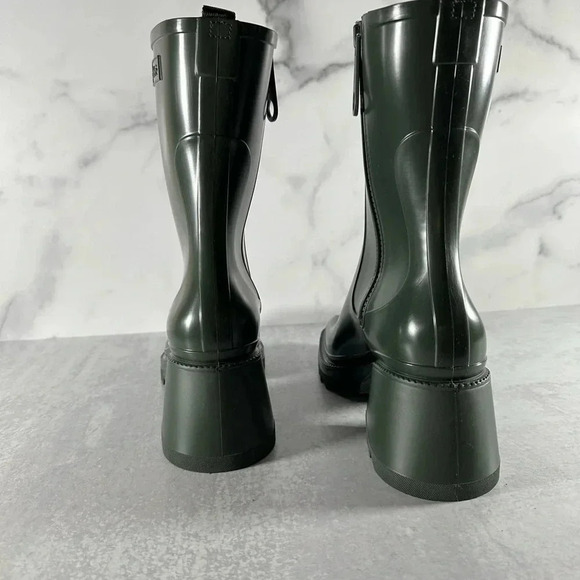 *NEW* Forest green Chloe rain boots size 10 - Picture 5 of 6